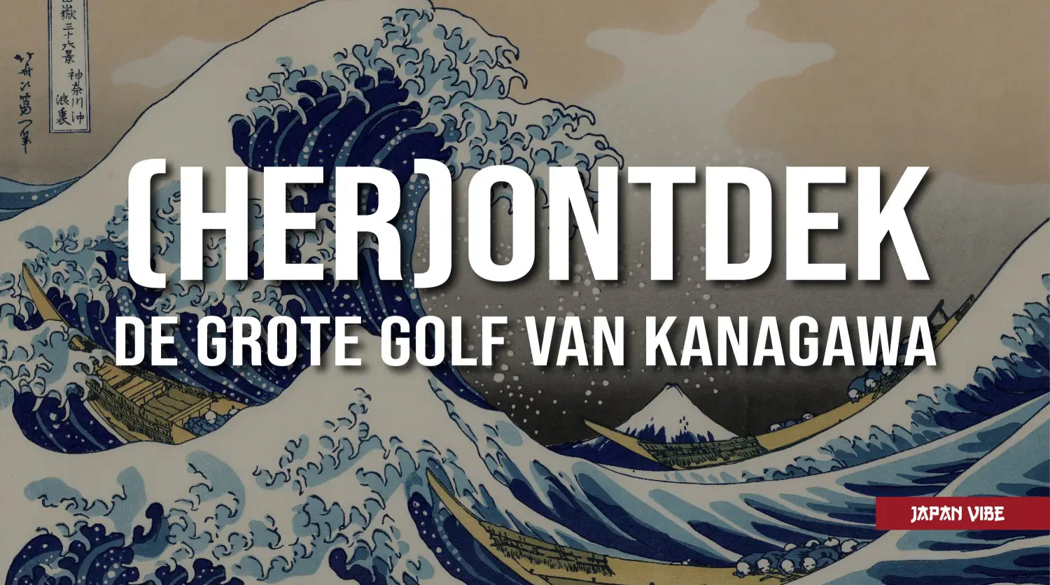 de grote golf van kanagawa
