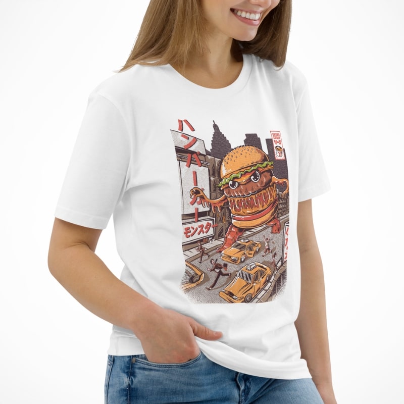 Japans T-Shirt - Burgerzilla