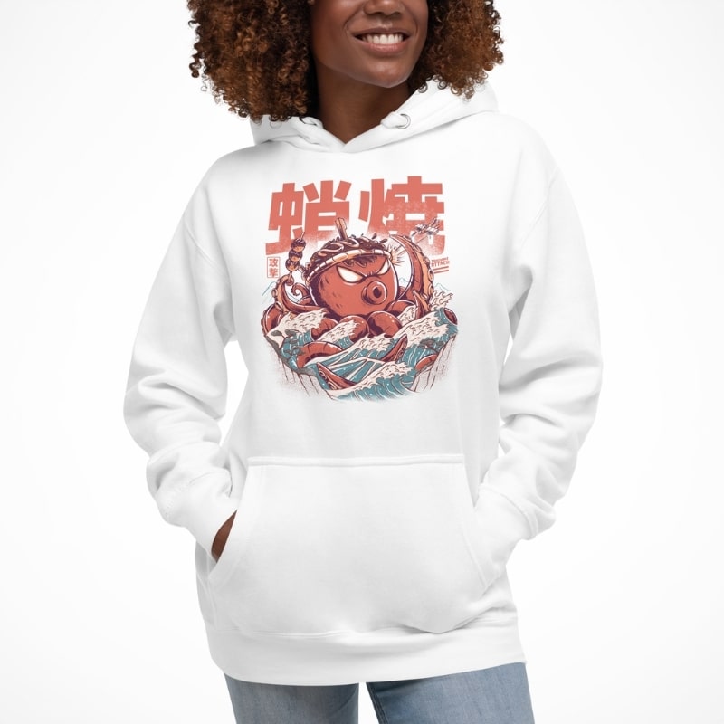 Japanse Hoodie - Takoyaki Attack