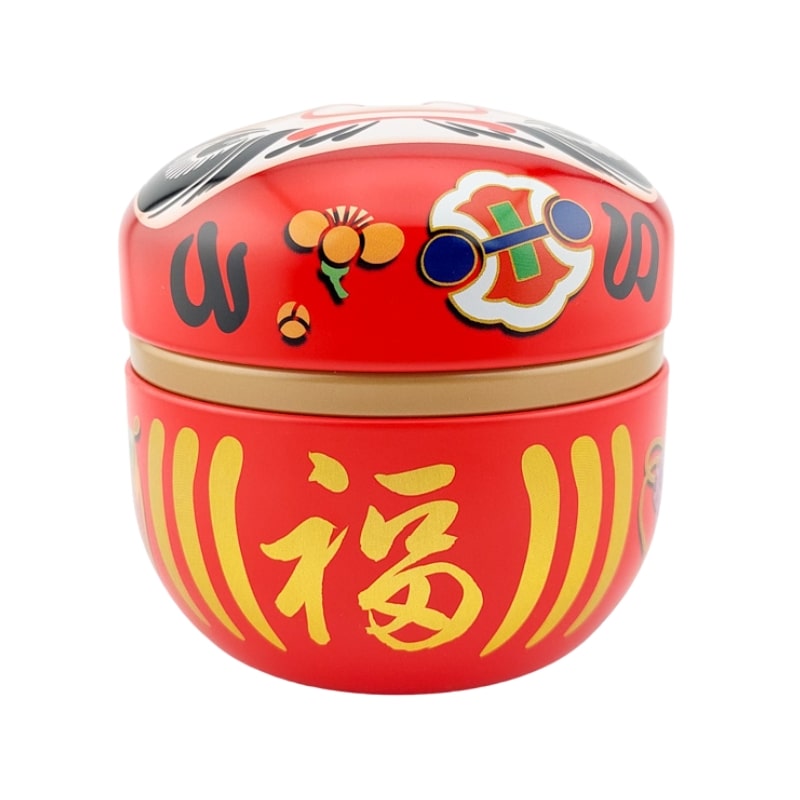 Rode Metalen Theebus - Daruma