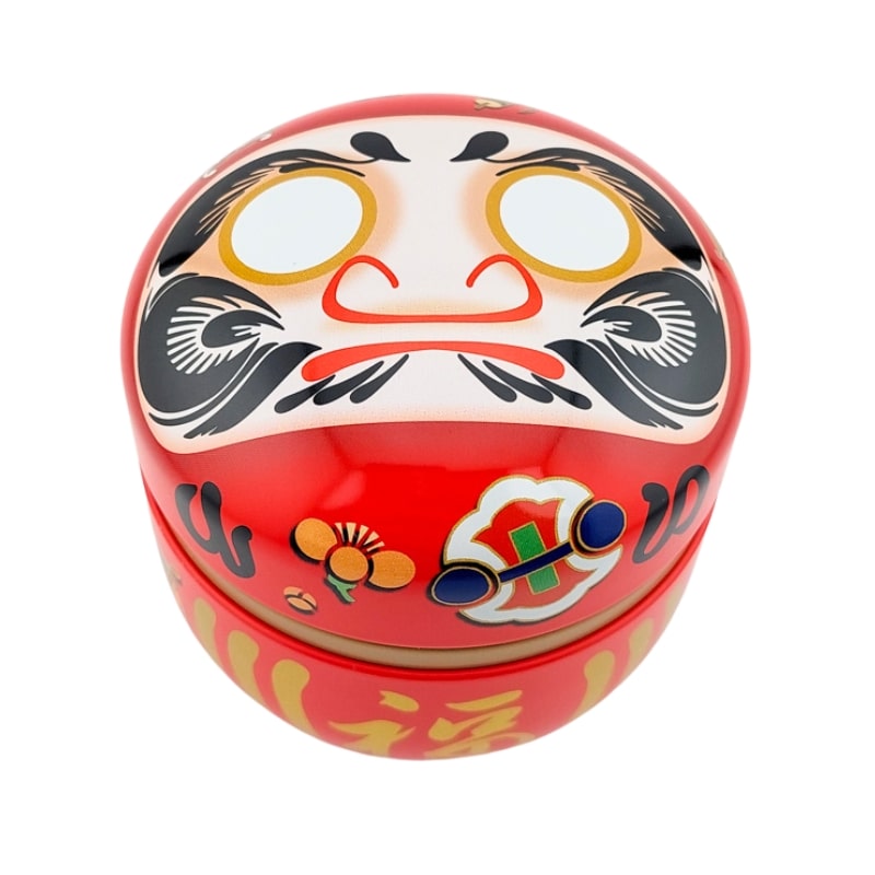 Rode Metalen Theebus - Daruma