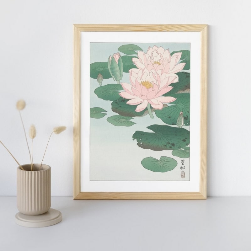 Waterlelie Poster