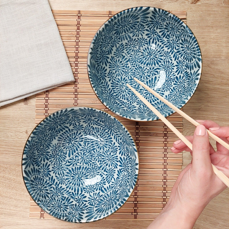 Set van 2 Grote Japanse Kommen