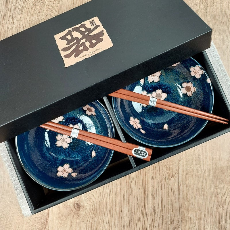 Set van 2 Japanse Kommen - Cherry Blossom