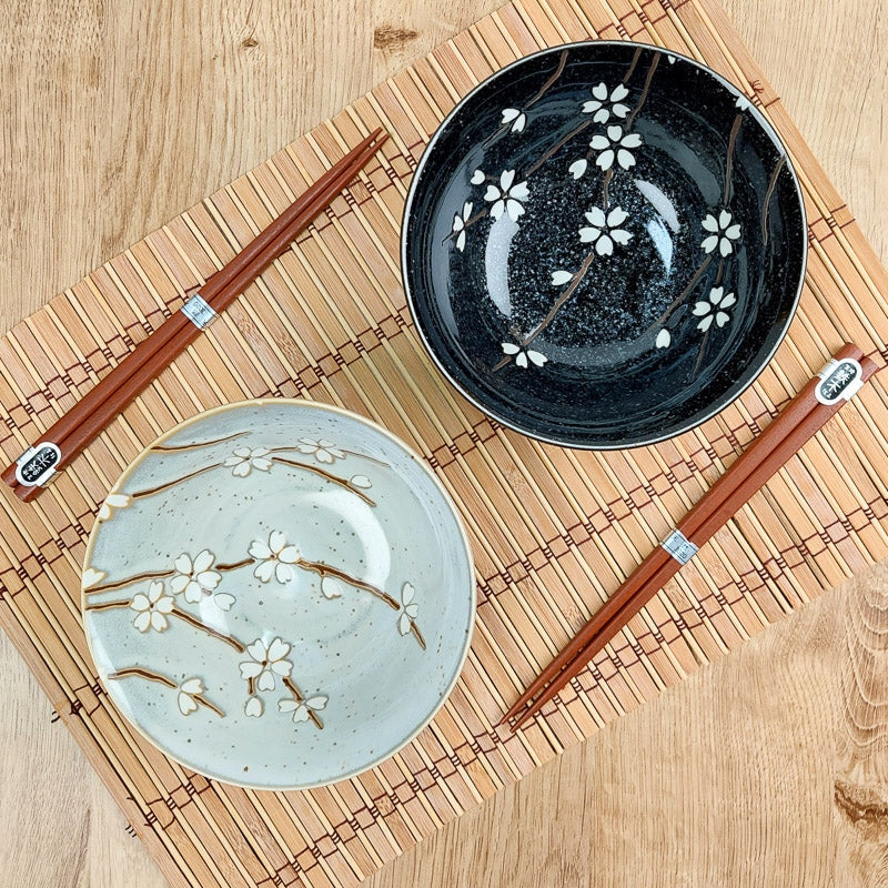 Set van 2 Japanse Kommen - Kersenbloesem