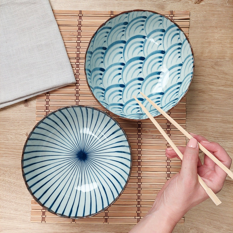 Set van 2 Japanse Ramen Kommen