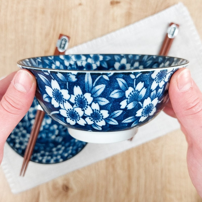 Set van 2 Japanse Rijstkommen