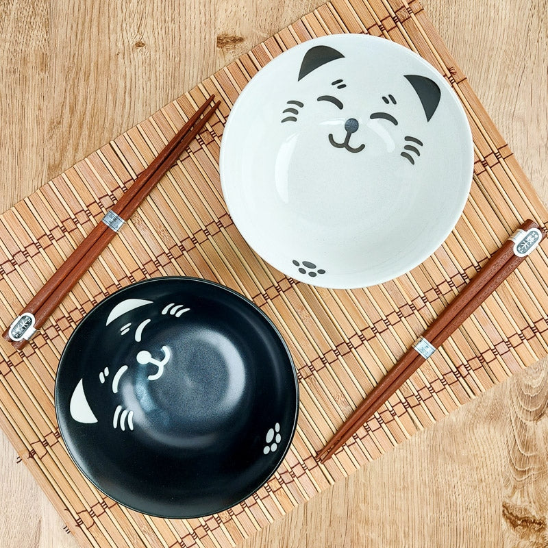 Set van 2 Ramen Kommen - Kat