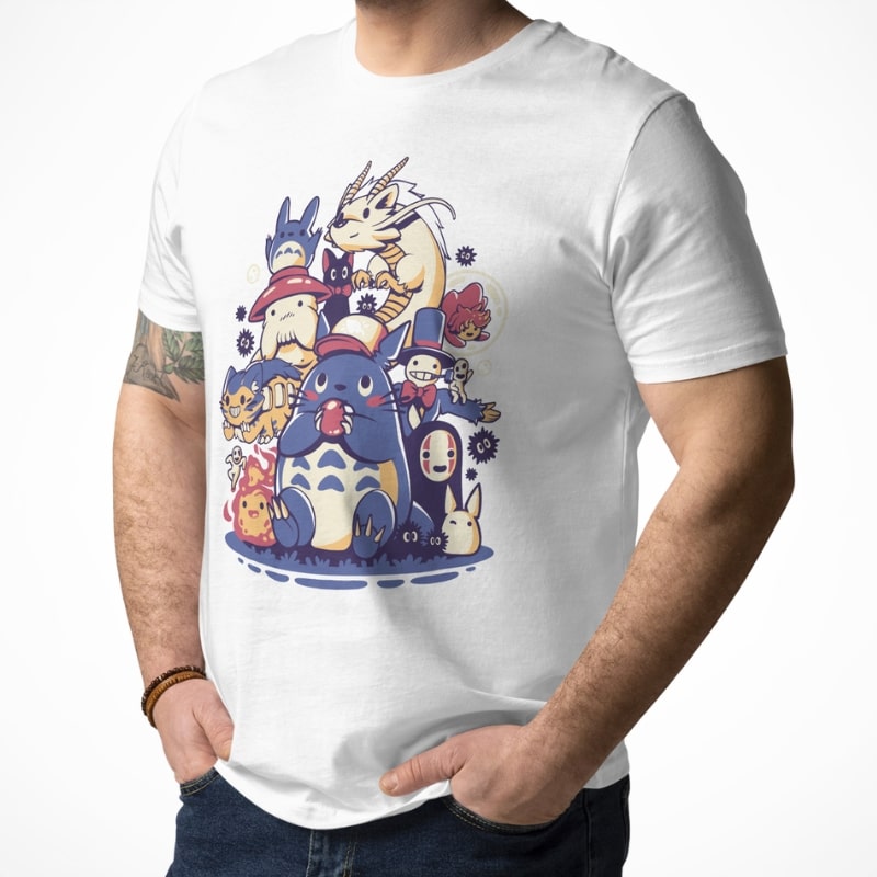 Japans T-Shirt - Fantastic Creatures