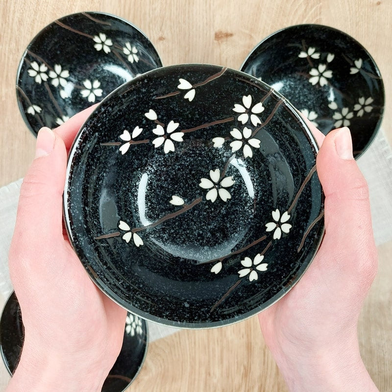 Set van 5 Japanse Kommen - Lente