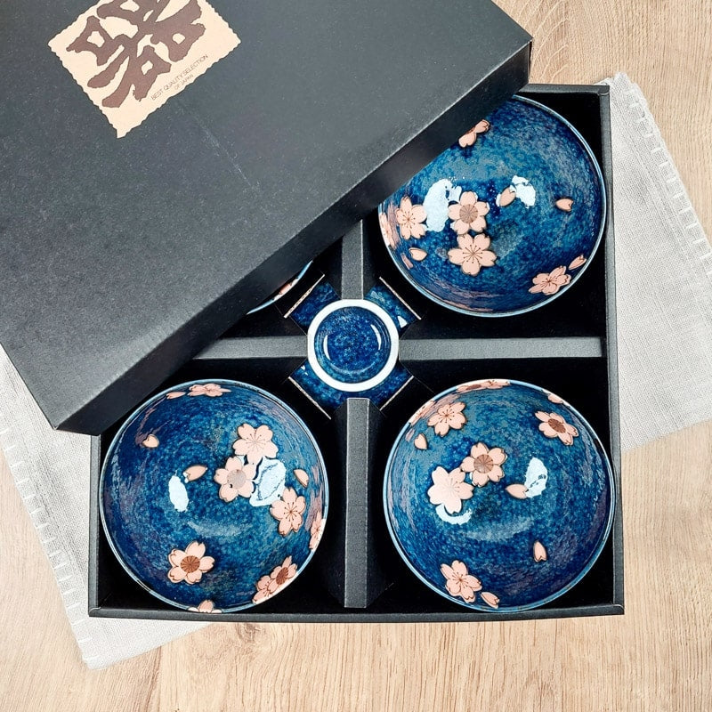 Set van 5 Japanse Kommen - Sakura
