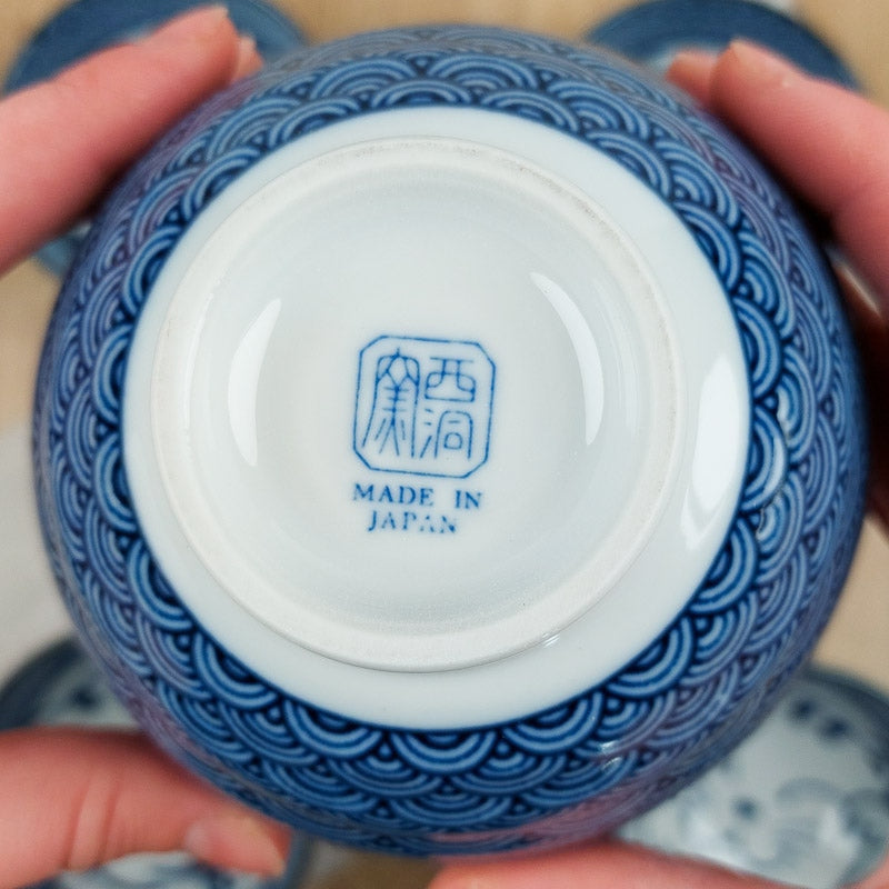 Set van 5 Kommen - Maneki Neko