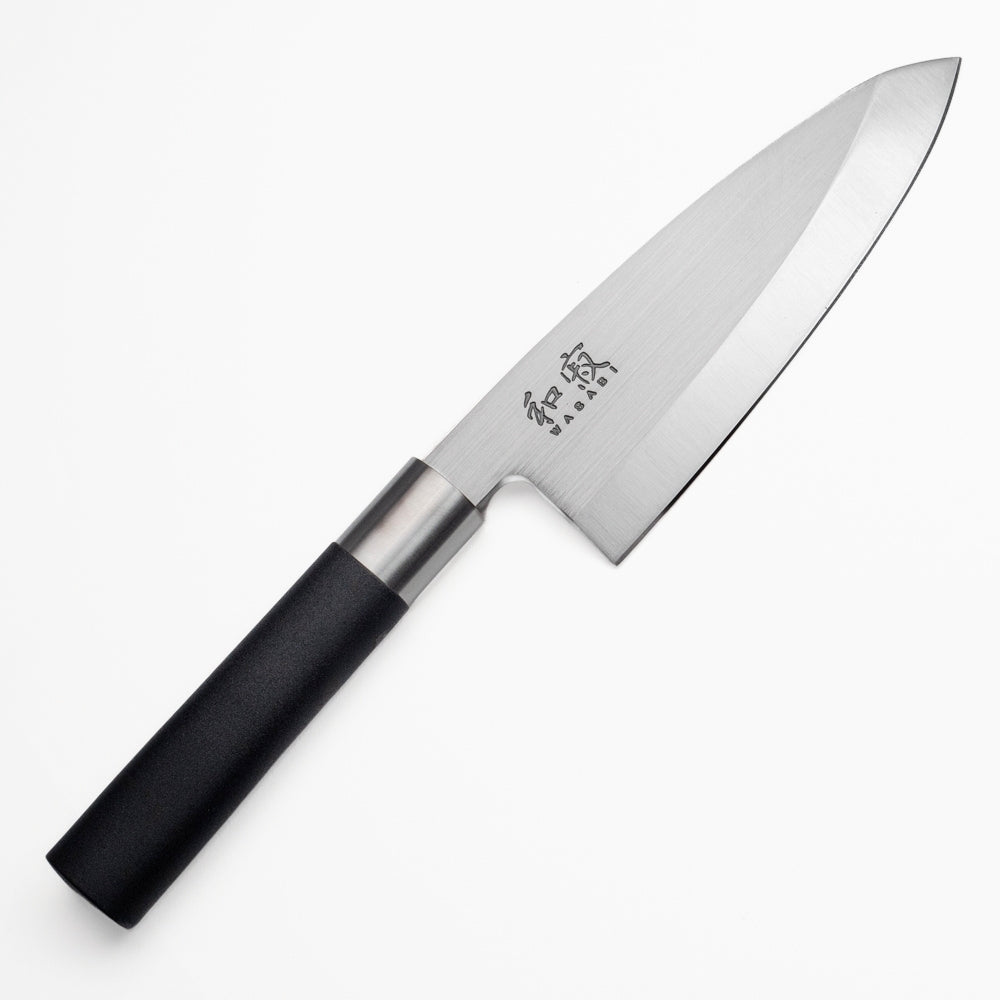 Wasabi Black Deba Mes – 15 cm