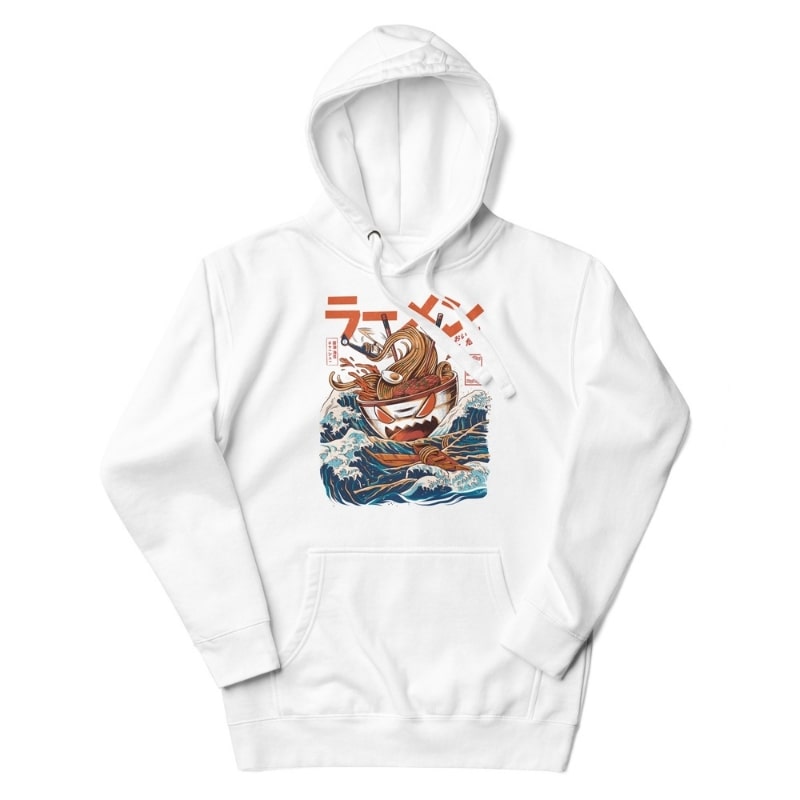 Japanse Hoodie - The Great Ramen Of Kanagawa