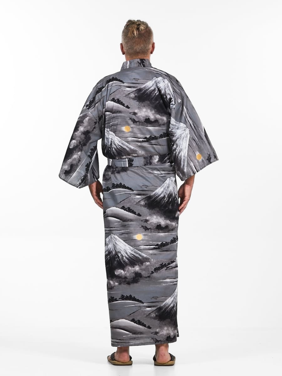 Kimono Yukata Heren - Berg Fuji