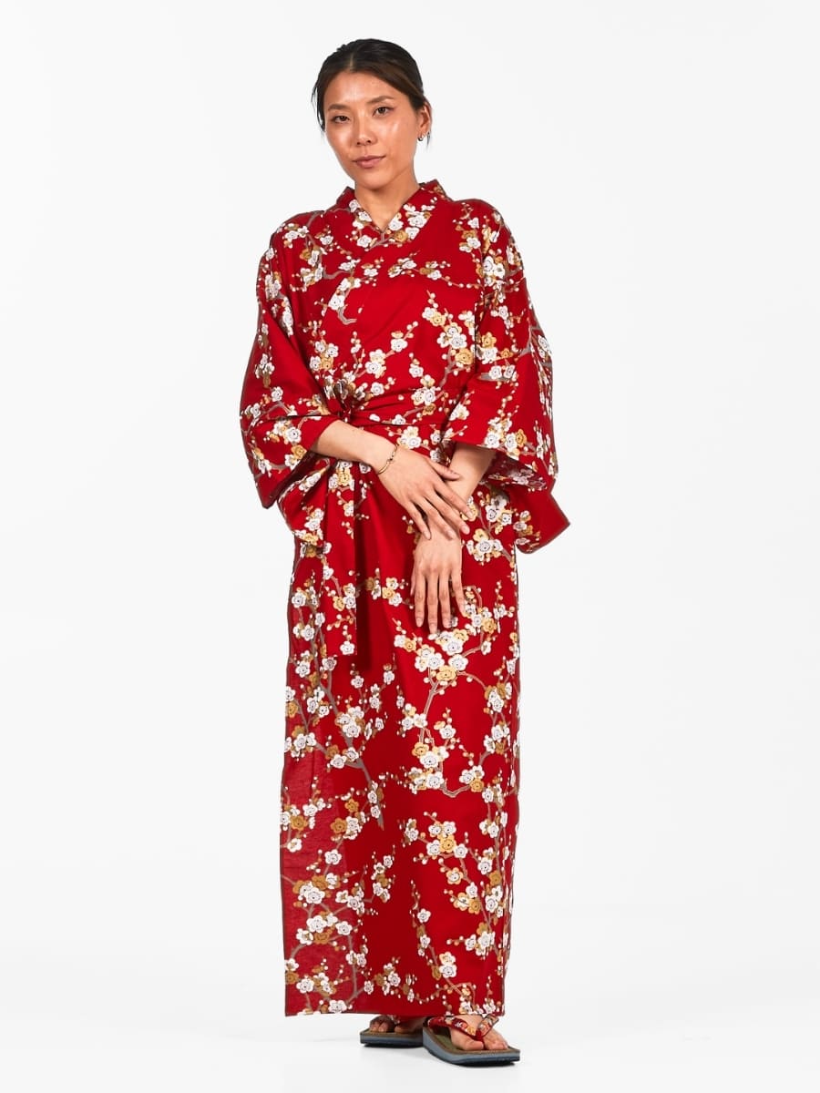 Kimono Yukata Dames - Shiraume