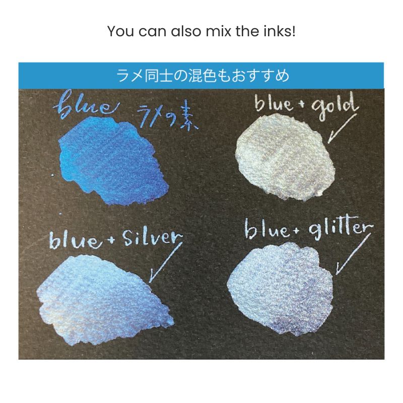 Kuretake Drop Of Shimmer Glitterinkt