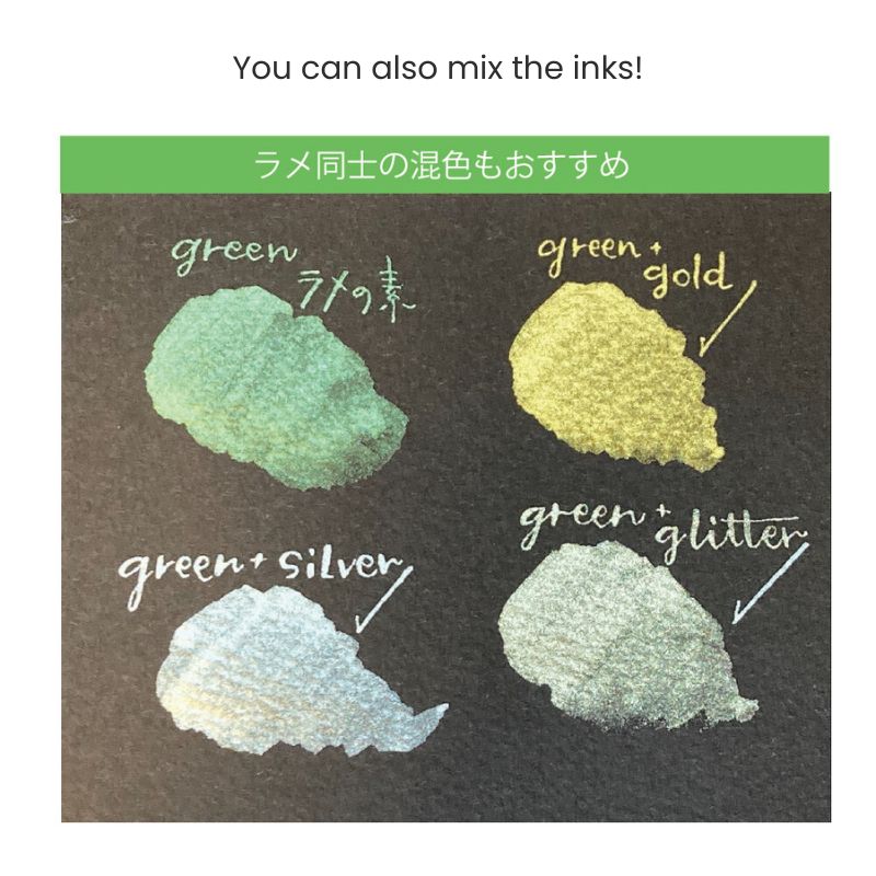 Kuretake Drop Of Shimmer Glitterinkt