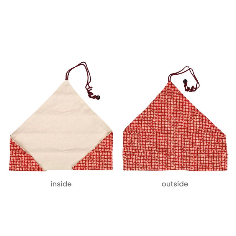 Japanse Eetstokjes Etui – Kanoko Rood