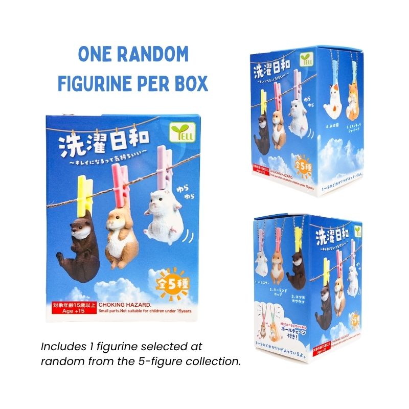 Gachapon Capsule – Dieren Wasknijper