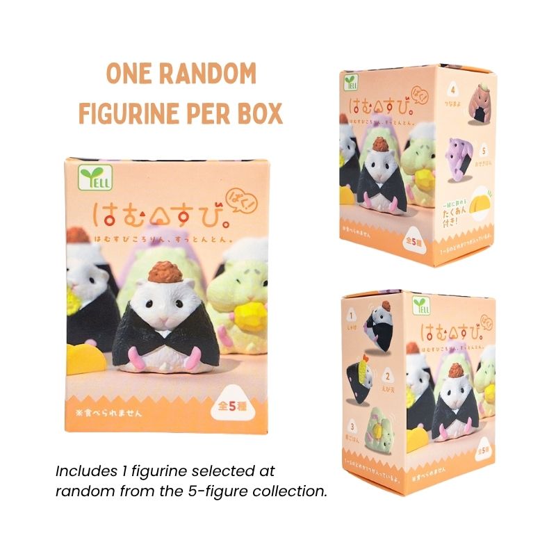 Gachapon Capsule – Onigiri Hamster