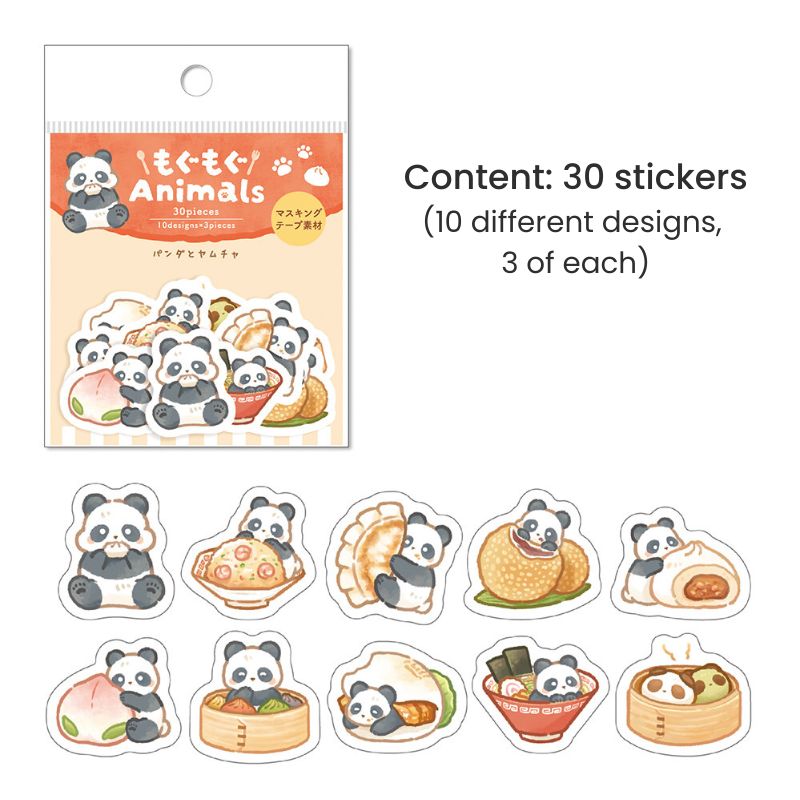 Flake-Stickers – Kawaii Panda