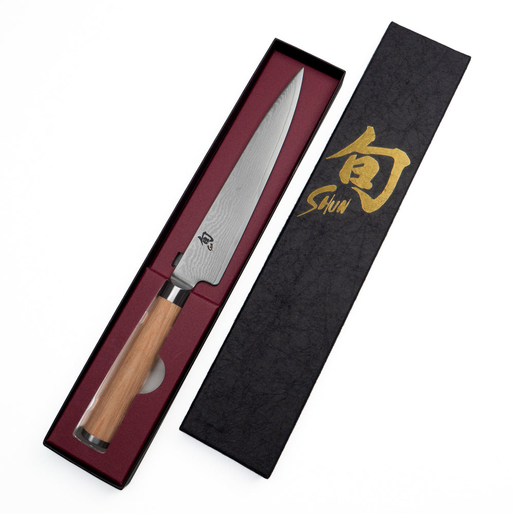 Shun Classic White Universeel Mes – 15 cm