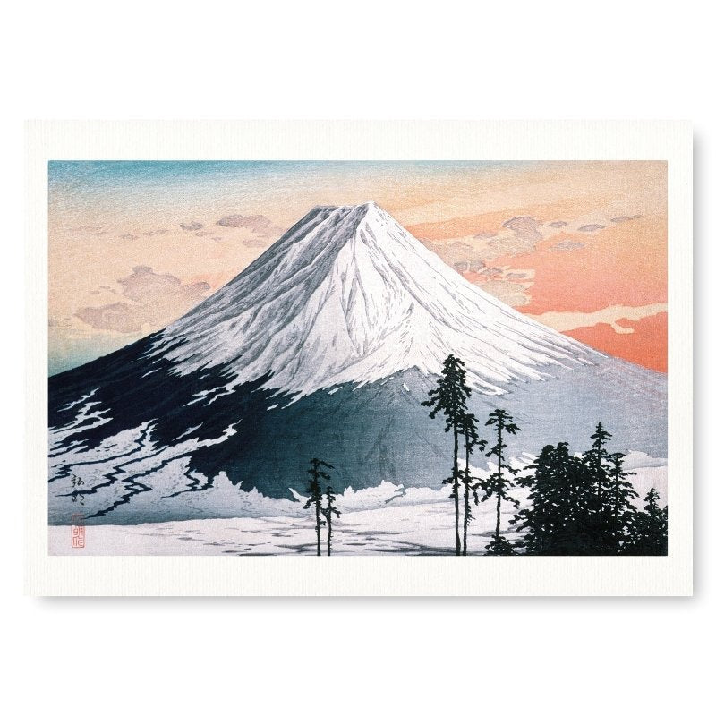 Mount Fuji Print Artwork