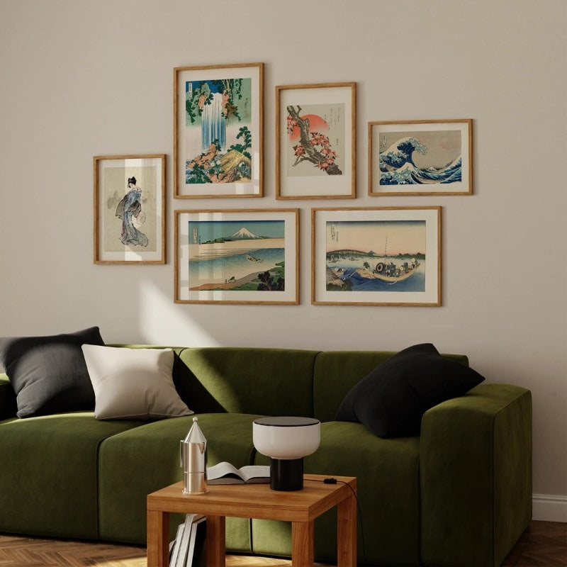 Japanse Poster - Yoro Waterval