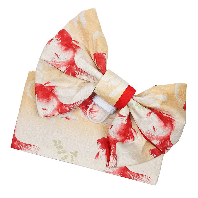 Beige Traditionele Obi Riem