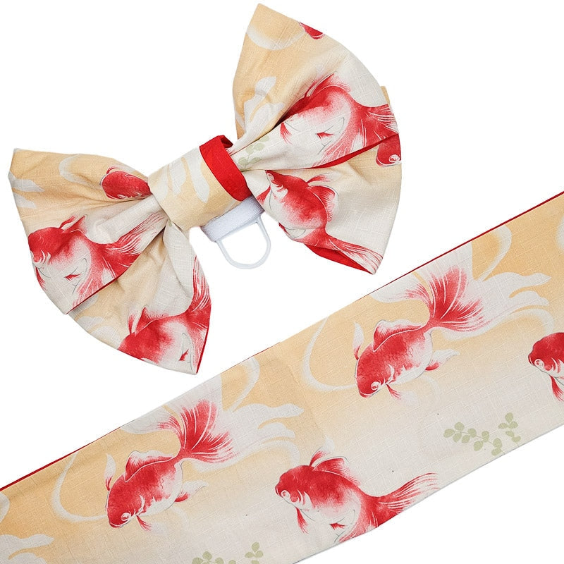 Beige Traditionele Obi Riem