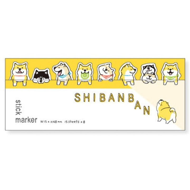 Bladwijzerstickers - Shibanban