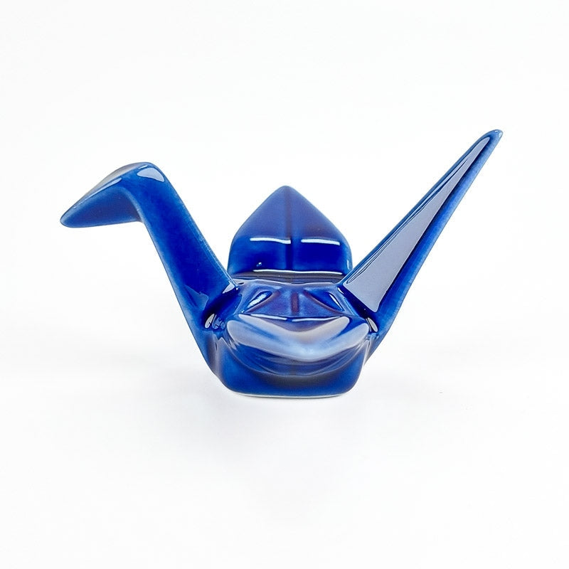 Blauwe Origami Eetstokjes Steun