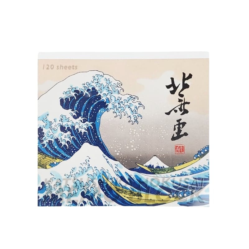 Japans memoblokje Hokusai afdrukken