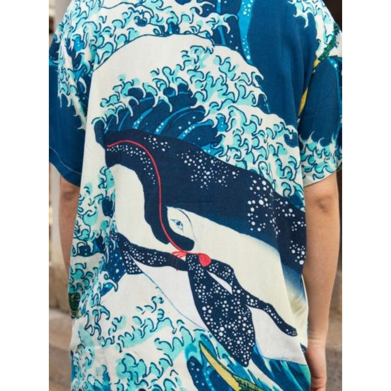 Blouse Japanse Print