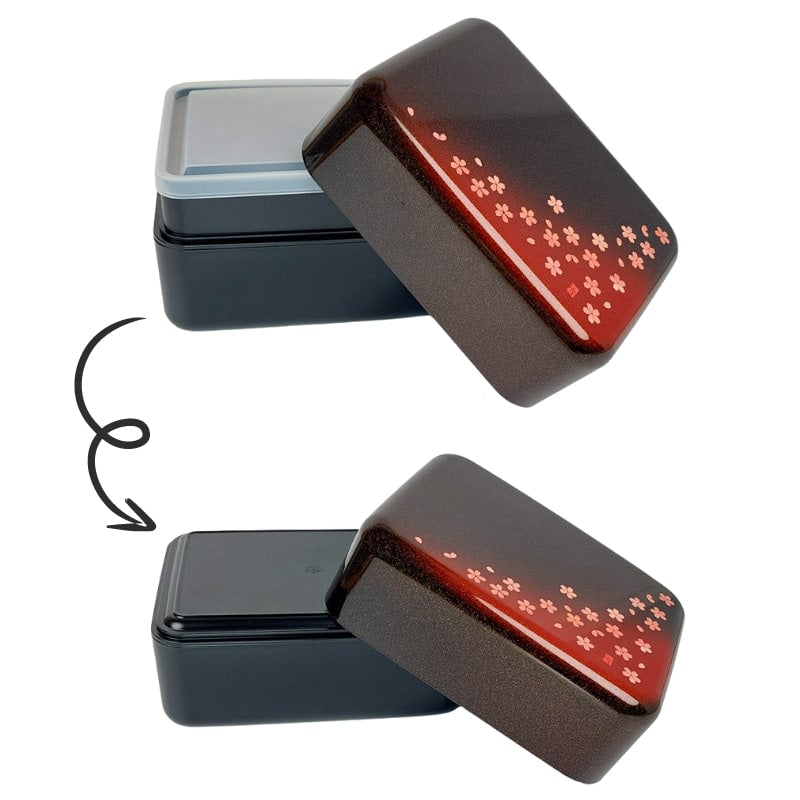 Japanse Bento-doos met bloesem