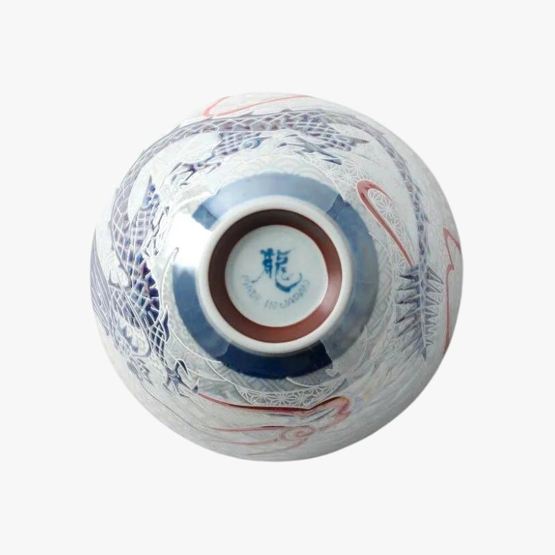 Japanse draak keramische kom