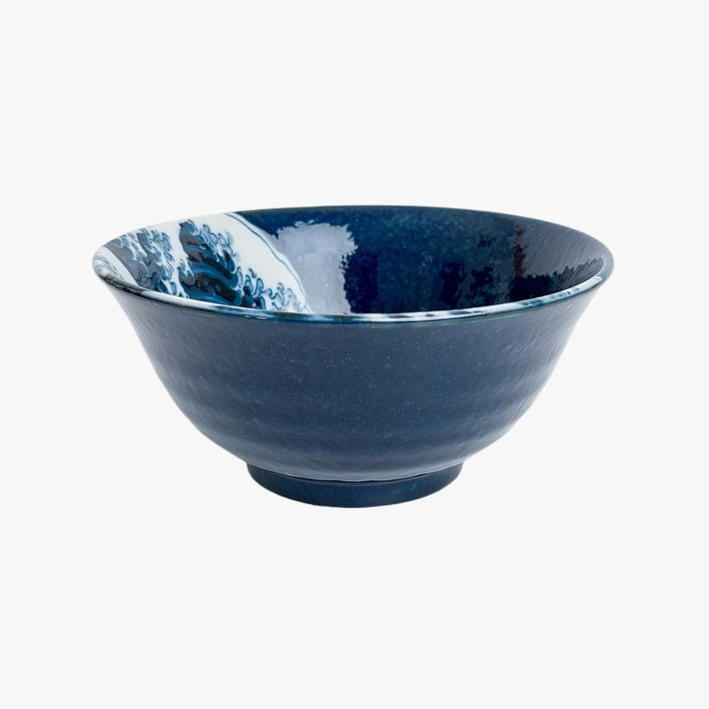 Japanse Kom Kanagawa Blauw