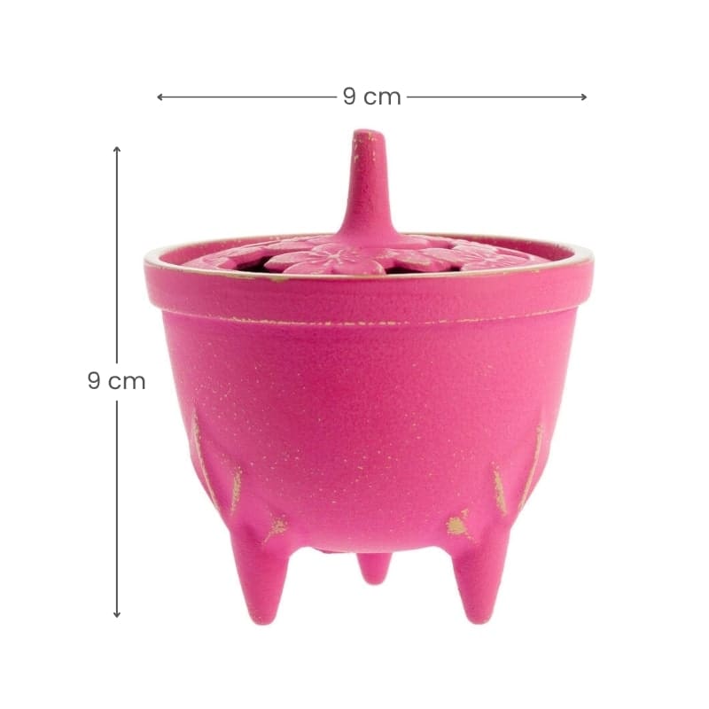Brûleur d’Encens Fonte Iwachu Rose