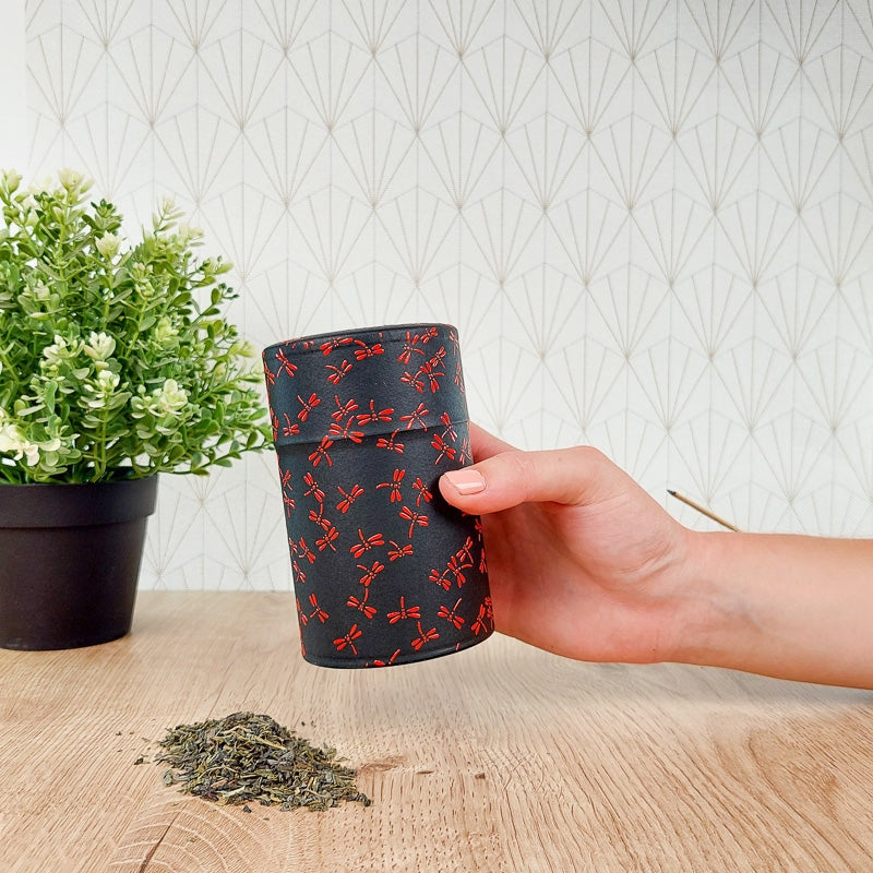 Bulk Theeblik - Zwarte Libelle