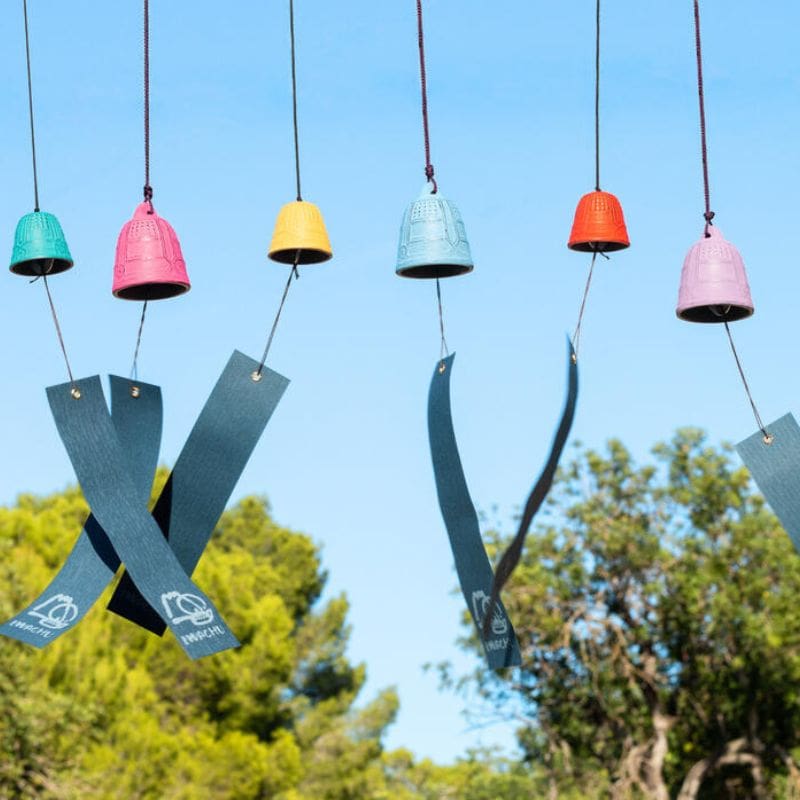 Carillon Japonais Furin Iwachu Violet - 4,5 cm