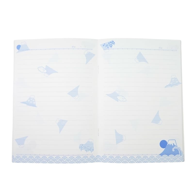 Japans notitieboek Fujisan & Seigaiha