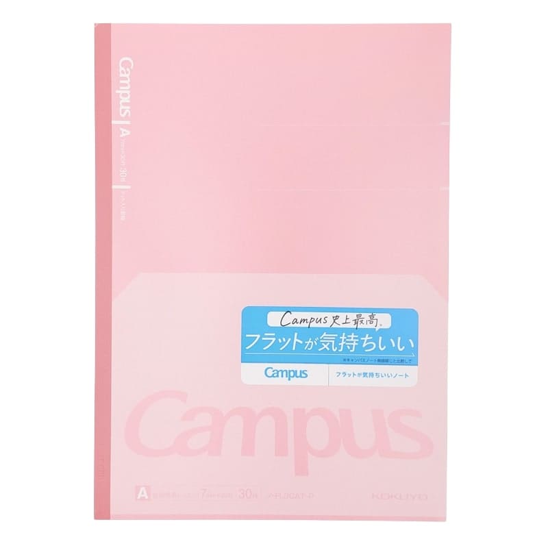 Carnet Japans Kokuyo Campus Flat - Roze