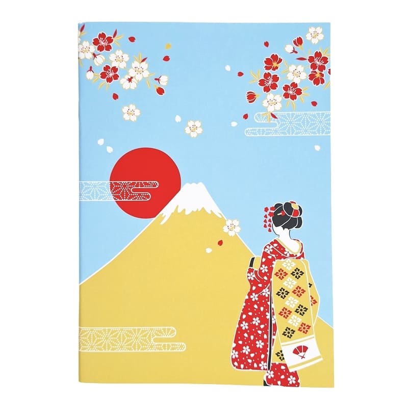 Japans notitieboekje Maiko & Mount Fuji