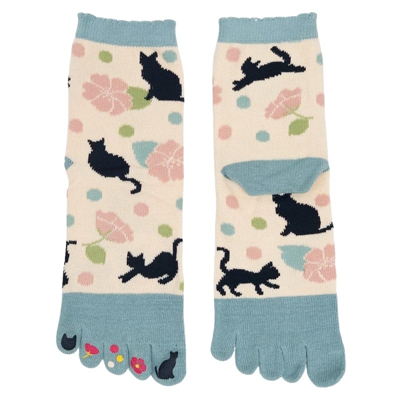 Chaussettes 5 Doigts Yumemi Neko - EU 36-39