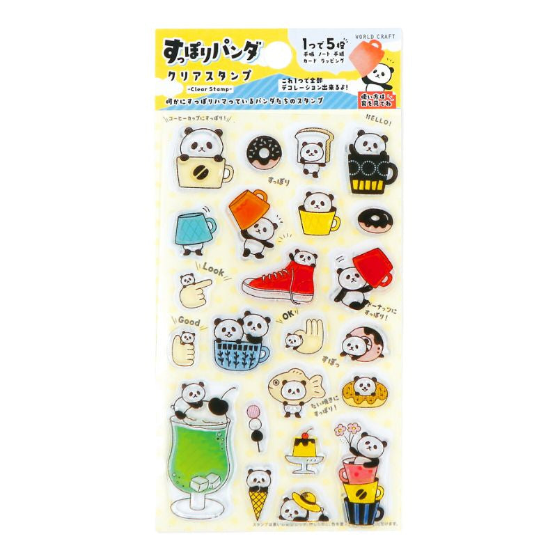 Clear Stamps - Japanse Panda