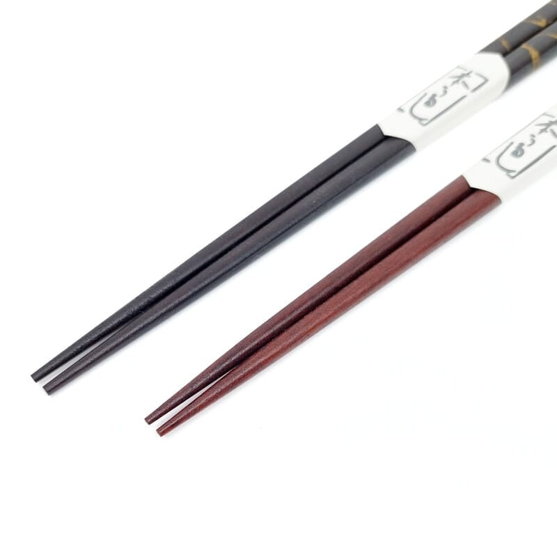 Gelakte Ebbenhouten Japanse Eetstokjesset