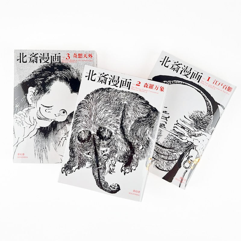 Hokusai Manga Kunst Boek Doos Set