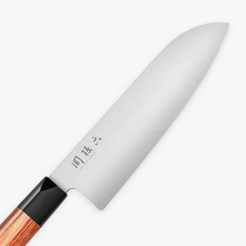 Couteau Santoku Seki Magoroku Redwood 17 cm