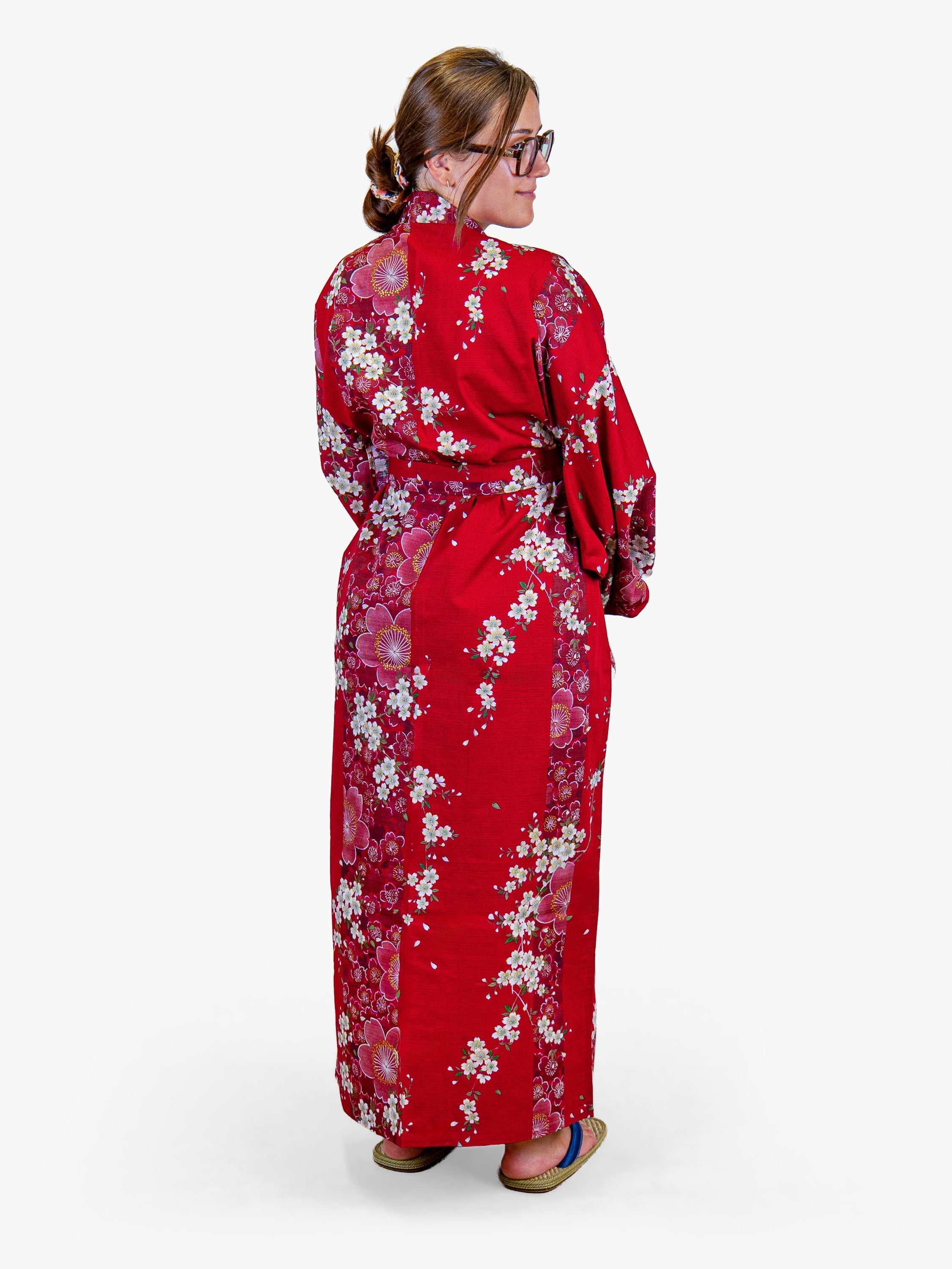 Dames Japanse Kimono – Rode Sakura